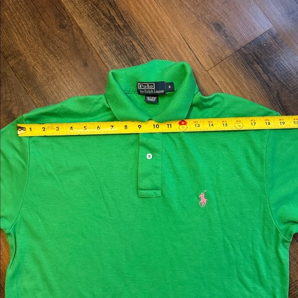 Ralph Lauren Men's Vibrant Green Polo Shirt